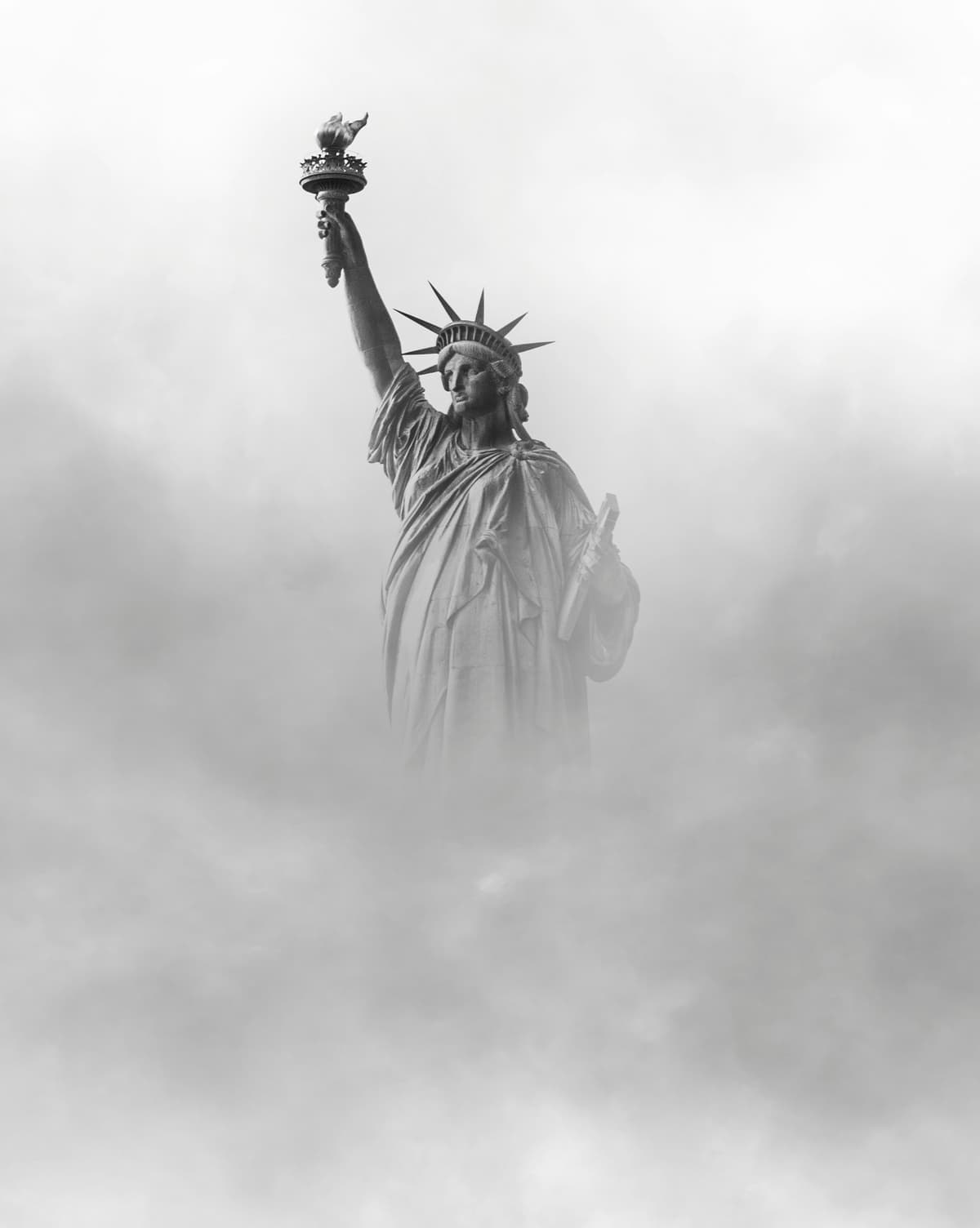 Patriotic eagle symbolizing freedom and strength